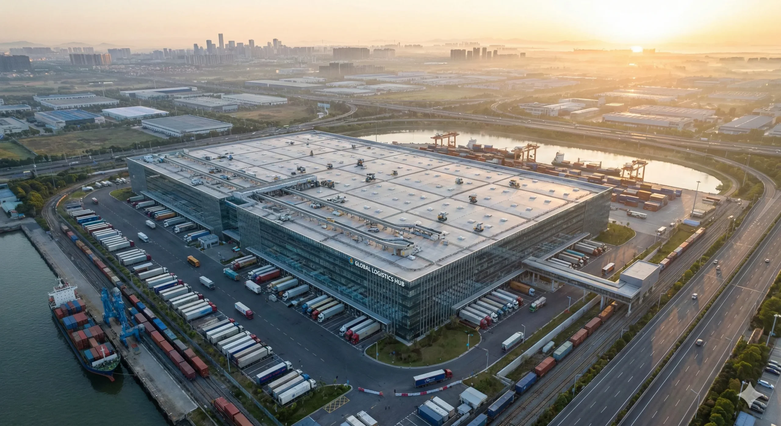 Plataforma logística de gran superficie