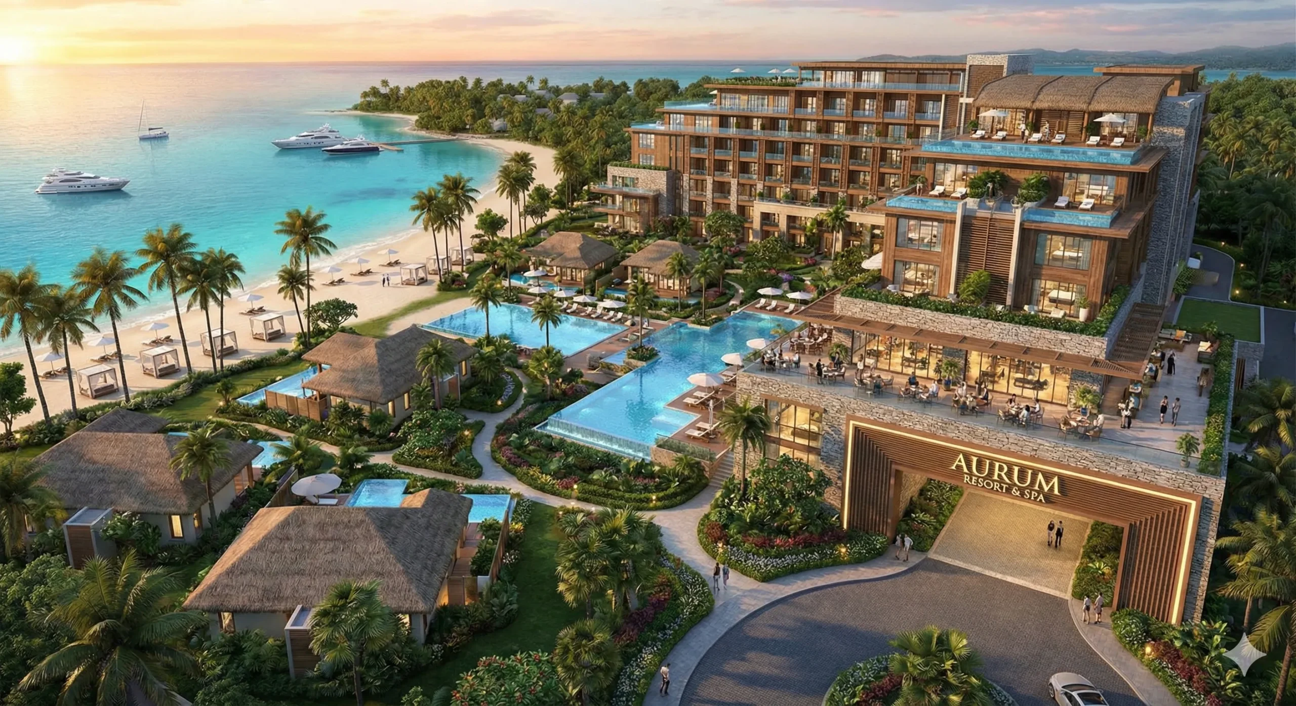 Complejo hotelero y turístico de alta gama