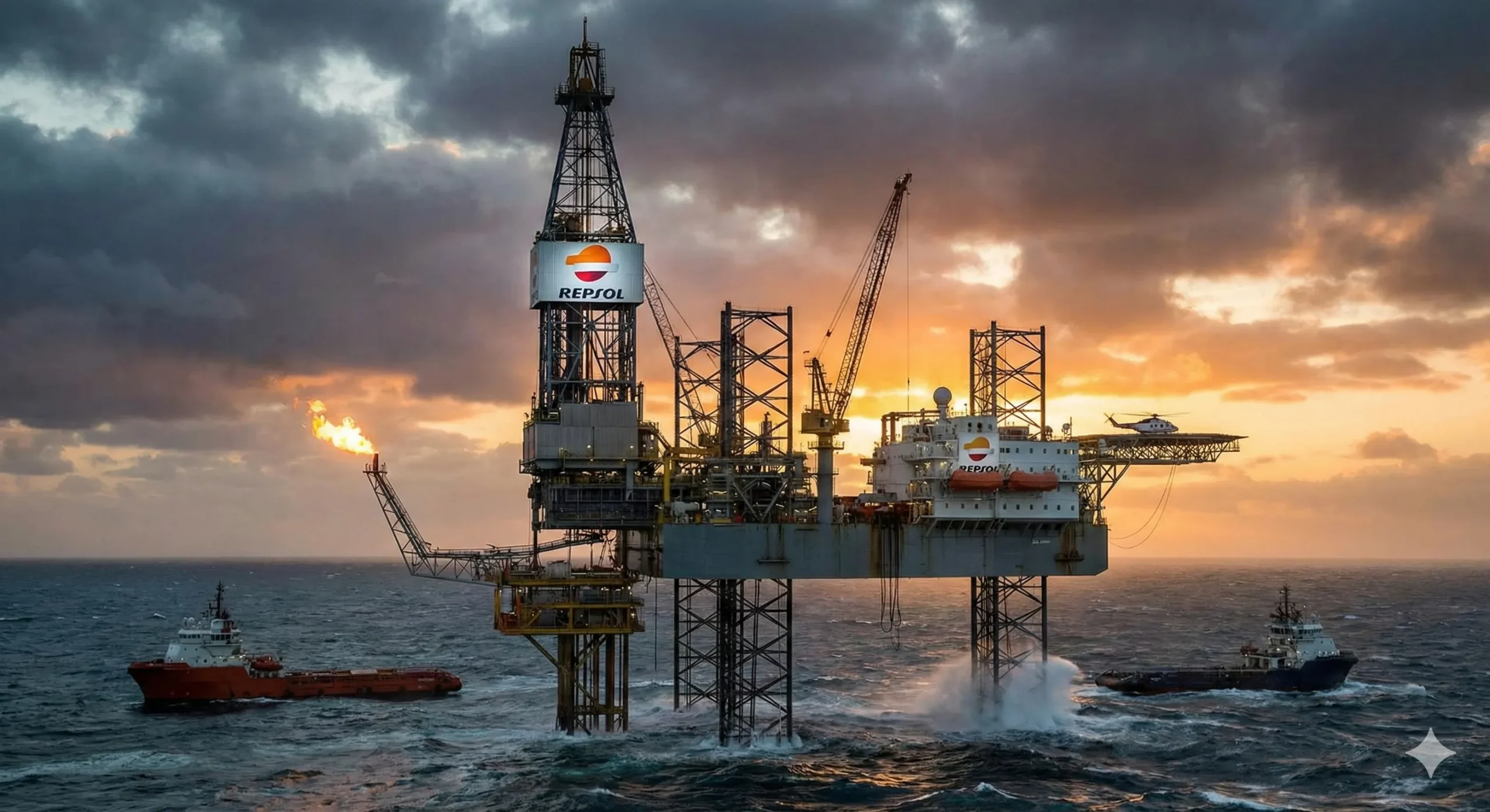 Plataforma petrolífera de Repsol